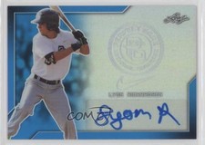 2017 Leaf Perfect Game National Showcase Metal 13/30 Lyon Richardson Auto 0c6