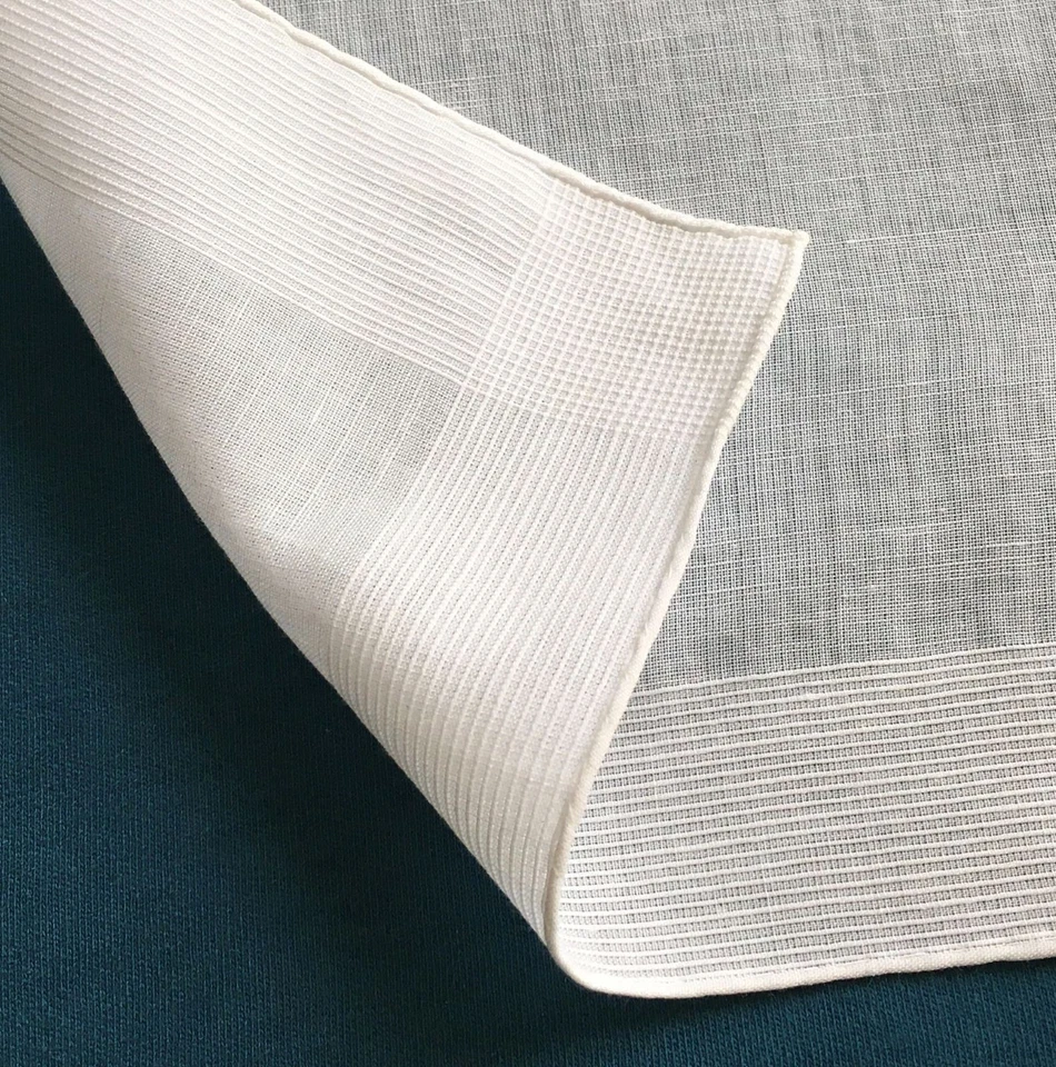  Vtg Unused Madeira White Wedding Hanky  Embroidered Monogram "C” Gerbrend - Image 4 of 4