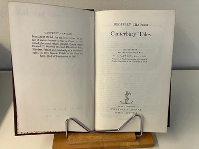 Geoffrey Chaucer, Canterbury Tales. London 1958