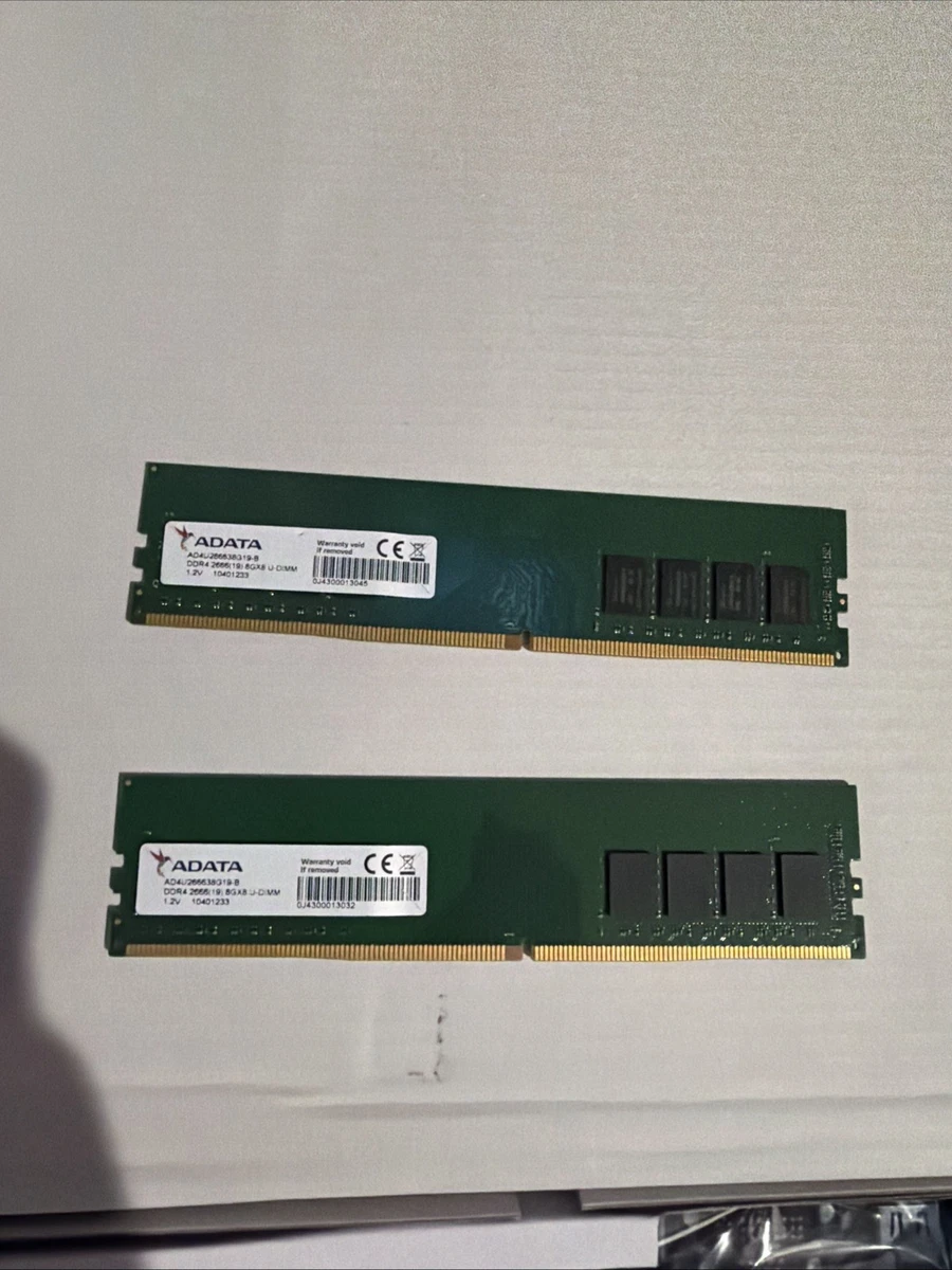 ADATA PC4-21300 (DDR4-2666) Bus Speed Computer RAM 8 GB Capacity