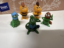 4 Ü Ei Figuren Aus Der Serie Biene Maja Von 1986 (?) Defekt 