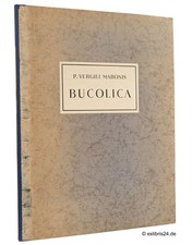 Vergil/Richard Seewald: P. Vergili Maronis Bucolica | Georg Müller Verlag (1919)