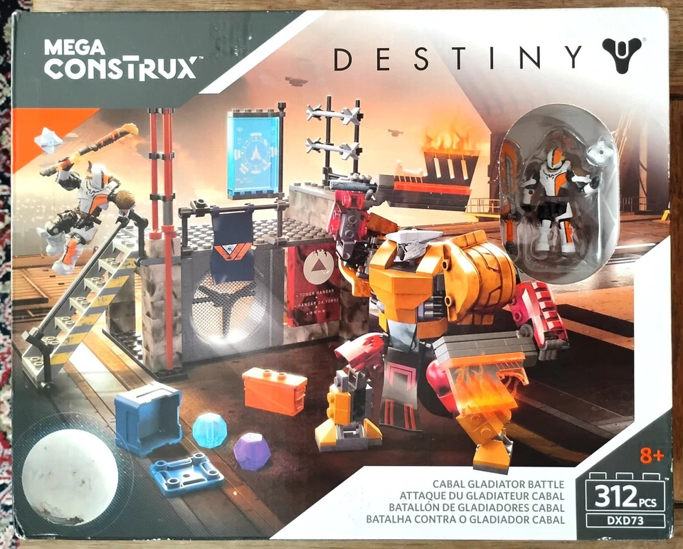 Destiny Cabal Gladiator Battle - Mega Construx - DXD73 - NUEVO EN CAJA Sellado Foto 2 de 2