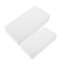 2 Pcs Polystyrene Foam Art Projects Block Cubes Blocks Sculpting