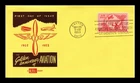 US COVER AVIATION GOLDEN ANNIVERSARY AIR MAIL FDC SCOTT C47 KOLOR KOVER