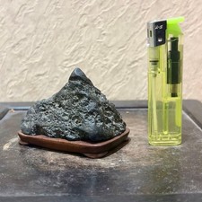 SUISEKI Japanese Small Stone Mountain Shape 2.9 inch Natural Viewing Rock