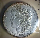 1889 Morgan Silver Dollar Philadelphia No Mint Mark 90% Silver- BU