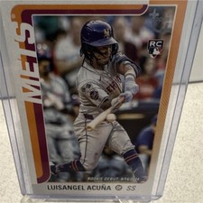 2025 Topps Update Luisangel Acuna RC Vintage Stock #US336. /99
