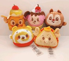 Disney Park Munchlings Lot of 5 Treats 5" Plush Stuffed Animal Toys Collectibles