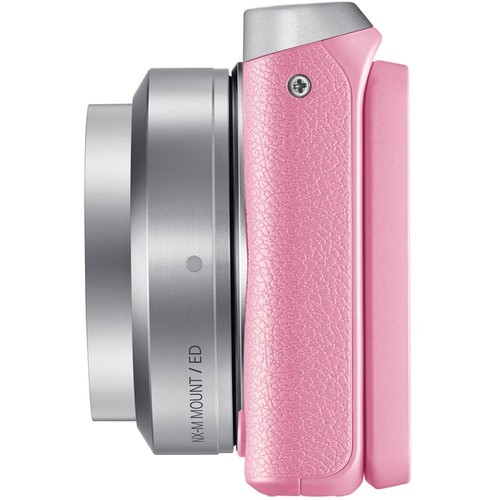 Samsung NX Mini 20.5MP Digital Camera Kit w/ NX-M 9mm Zoom lens Time Lapse Pink - Picture 5 of 21