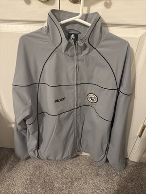 Palace Pro Team Piped Shell Jacket 2026 Grey Size Large Ss26 2026