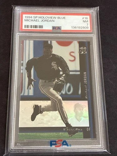 1994 Upper Deck SP - Holoview Blue Fx Michael Jordan #16 PSA 7