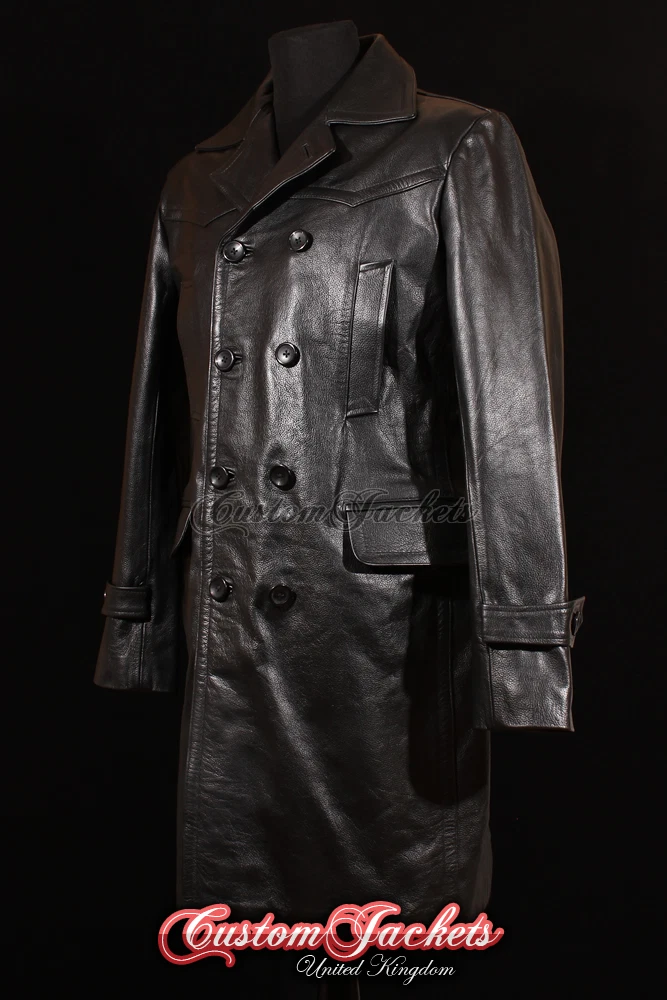 Chaqueta de Cuero Negro Tipo Piloto LCHL95 Marca La Chaqueteria - LA Chaqueta de Cuero Negro Tipo Piloto LCHL95 Marca La Chaqueteria - LA