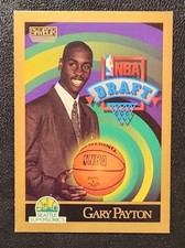 1990 Skybox Basketball - GARY PAYTON (RC) #365 - Seattle Supersonics HOF