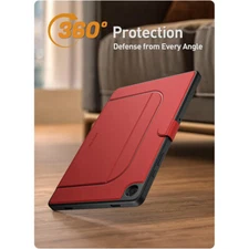 For Samsung Galaxy Tab A9 Plus Case Magnetic Fidget Mount Stand Folio Cover Red