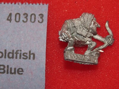 Games Workshop Citadel C12 Lewog Bouncefoot Warhammer Goblin Archer Goblins 1988