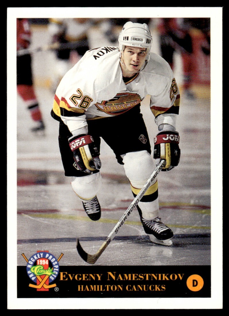 1994-95 Classic Pro Hockey Prospects EVGENY NAMESTNIKOV #153