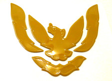 New 1993-1994-1995-1996-1997 Pontiac Firebird Front Bumper Emblem-dark Yellow