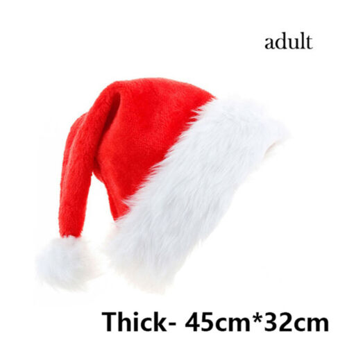 Christmas Santa Hat Santa Claus Children Adult Hat Cosplay Hat Festival Hat US - Picture 9 of 18