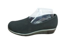  SAS Bliss Women's Black Nylon Lightweight Cushioned Wedge Shoes Sz 10.5 Inches
