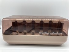 Clairol Custom Care Setter KF-20 Velvet Flocked Hot Rollers Hair Curlers Clips
