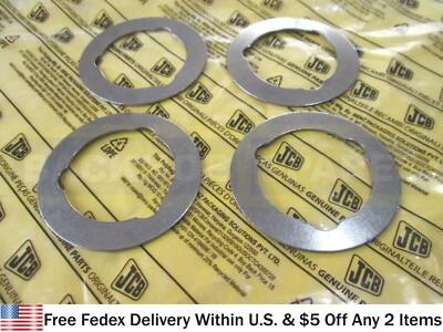#ad #ad JCB PARTS GENUINE JCB WASHER THRUST 40.2 x 60 x 1 MM 4 PCS. # 445 26108 $24.95