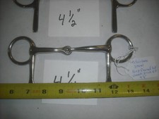 New Pony Flare Half Cheek Snaffle Driving Bit