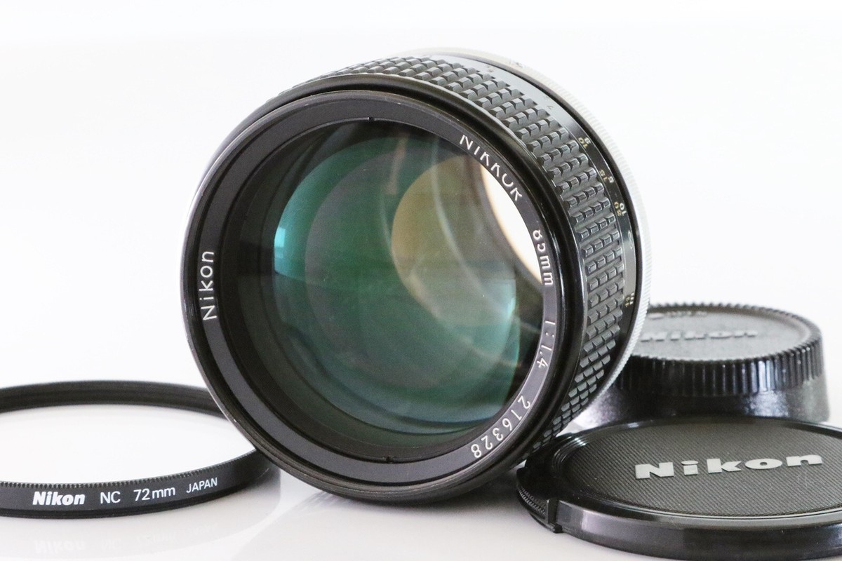 ニコン Nikon Nikkor 85mm F/1.4 MF Lens Nikon AF NIKKOR 85mm f/1.4D IF