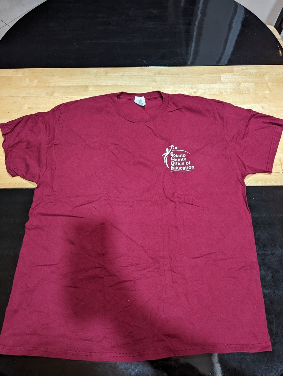 hanes authentic red t-shirt sz xl | eBay