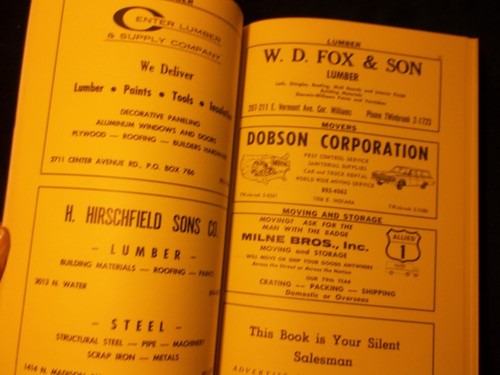 1965 POLK'S DIRECTORY BAY CITY MICHIGAN, ESSEXVILLE AND LAGOON BEACH - Picture 9 of 10