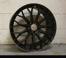 20"340 satin blk  audi Mercedes Benz e/s class Alloy Wheels Wider Rears + tyres