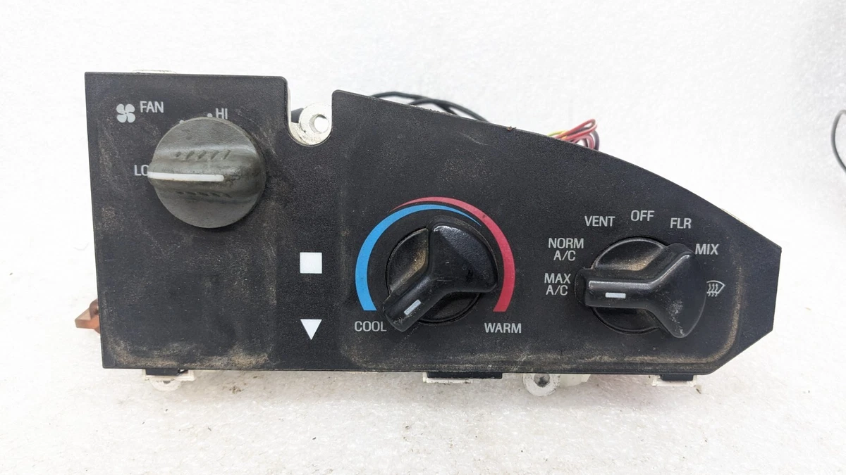 Ford Econoline van CLIMATE temp CONTROL ac heater fan 99 14 E150