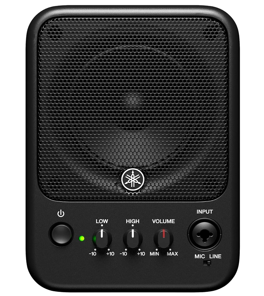 YAMAHA Powered Monitor Speakers 30W MS101-4 Black - Image 2 of 4