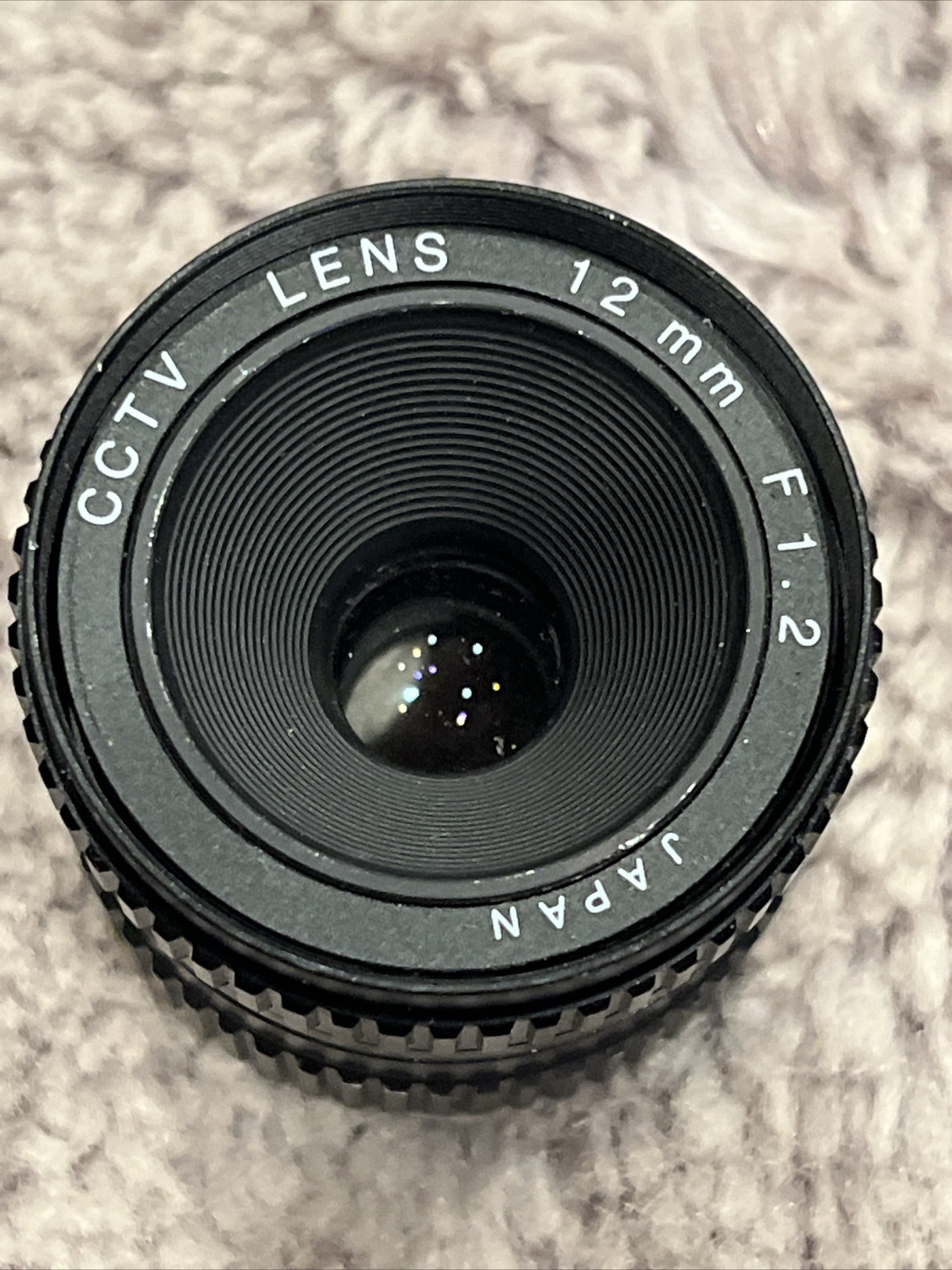 Lens Japan ?? F 1.2 12MM CCTV Camera Lens Good Used Condition