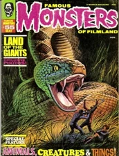 FAMOUS MONSTERS OF FILMLAND #55 MAY 1969 LAND OF THE GIANTS COVER, LON CHANEY