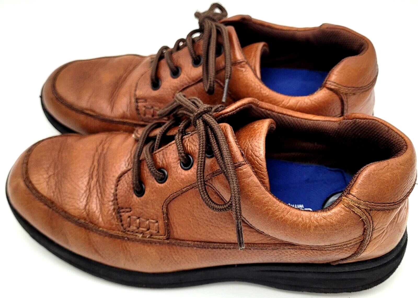 SAOLA Nunn Bush Cam Moc Toe Oxford Style 84694 222 colore cognac cadente uomo taglia 11 5