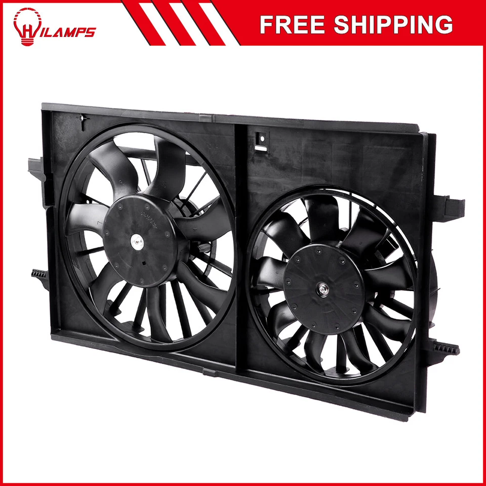For 2008-2012 Chevrolet Malibu 2007-2009 Saturn Aura Radiator Cooling Fan Kit Foto 4 de 4