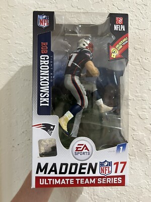 Rob Gronkowski Madden 17 Ultimate Team Series Figure New England Patriots