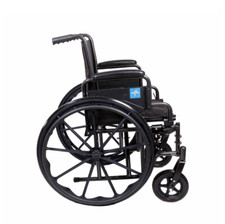 Medline K1206N22E Manual Wheelchair - Black
