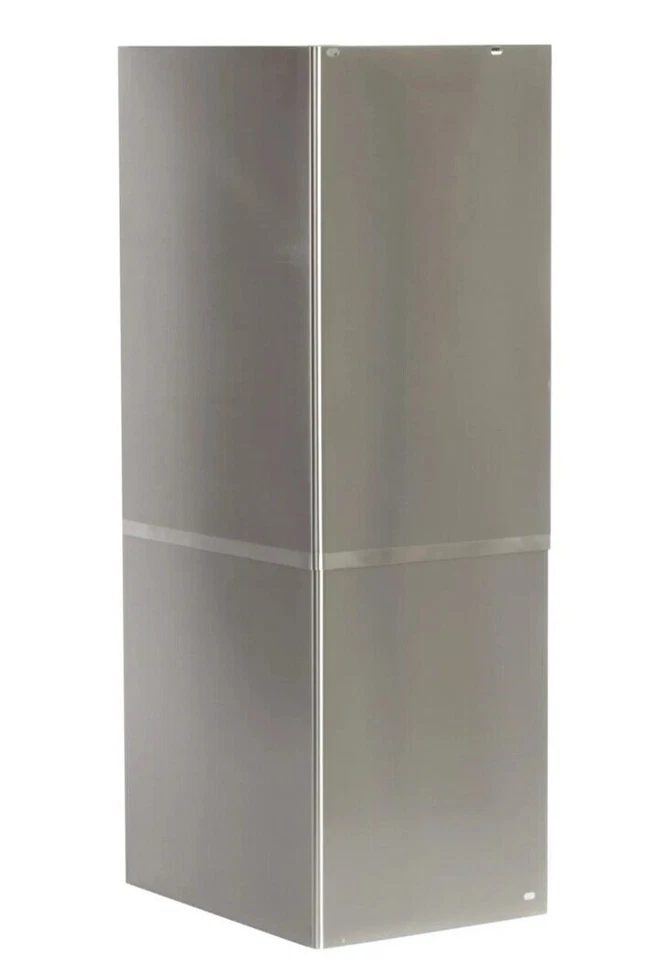 KOBE RA0946DC 46"H Acero Inoxidable 48 X 13.5 X 11 Cubierta de Conducto Extensión Chimenea  Foto 2 de 4