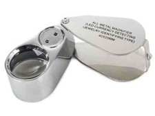 Lente D'Ingrandimento 40X Con LED - Pieghevole, Per Gioiellieri, Collezionisti E Hobby - Foto 3