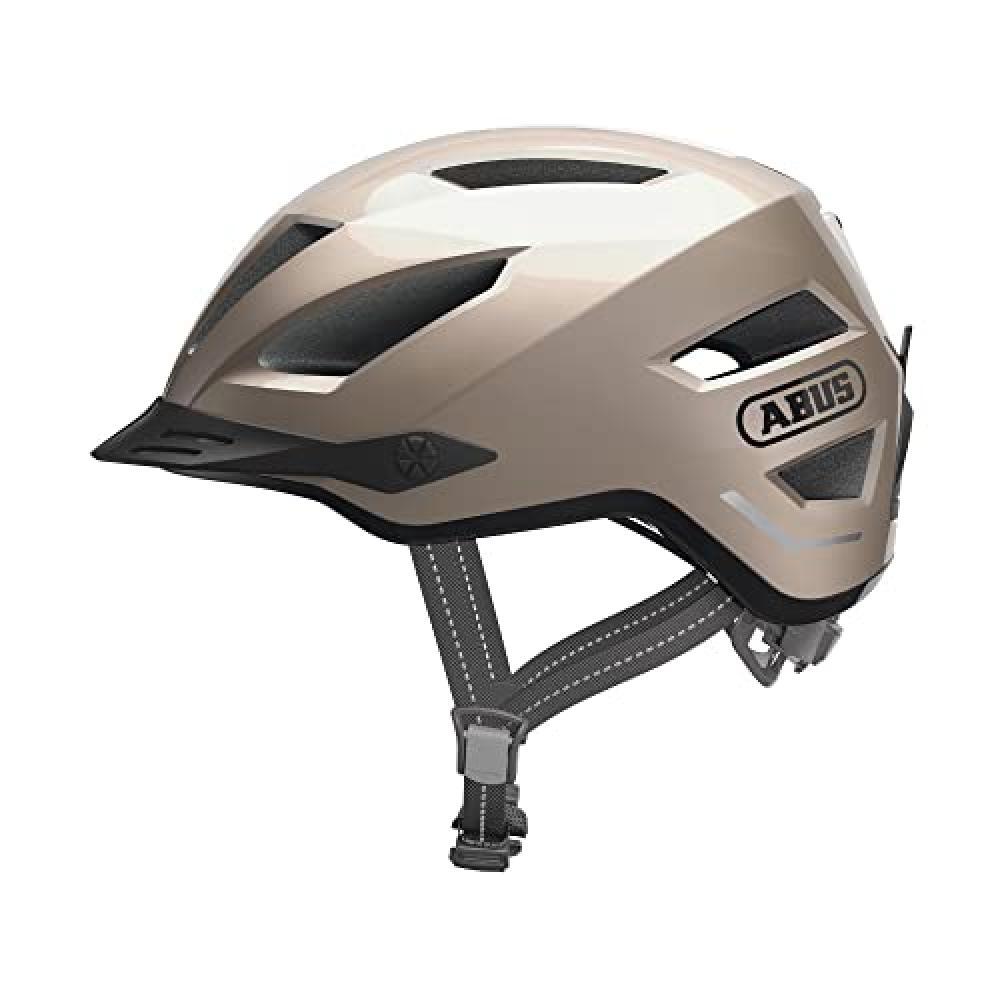 (TG. S (51-55 cm)) Abus, Casco da citt  ABUS Pedelec 2.0, casco da bici con luce