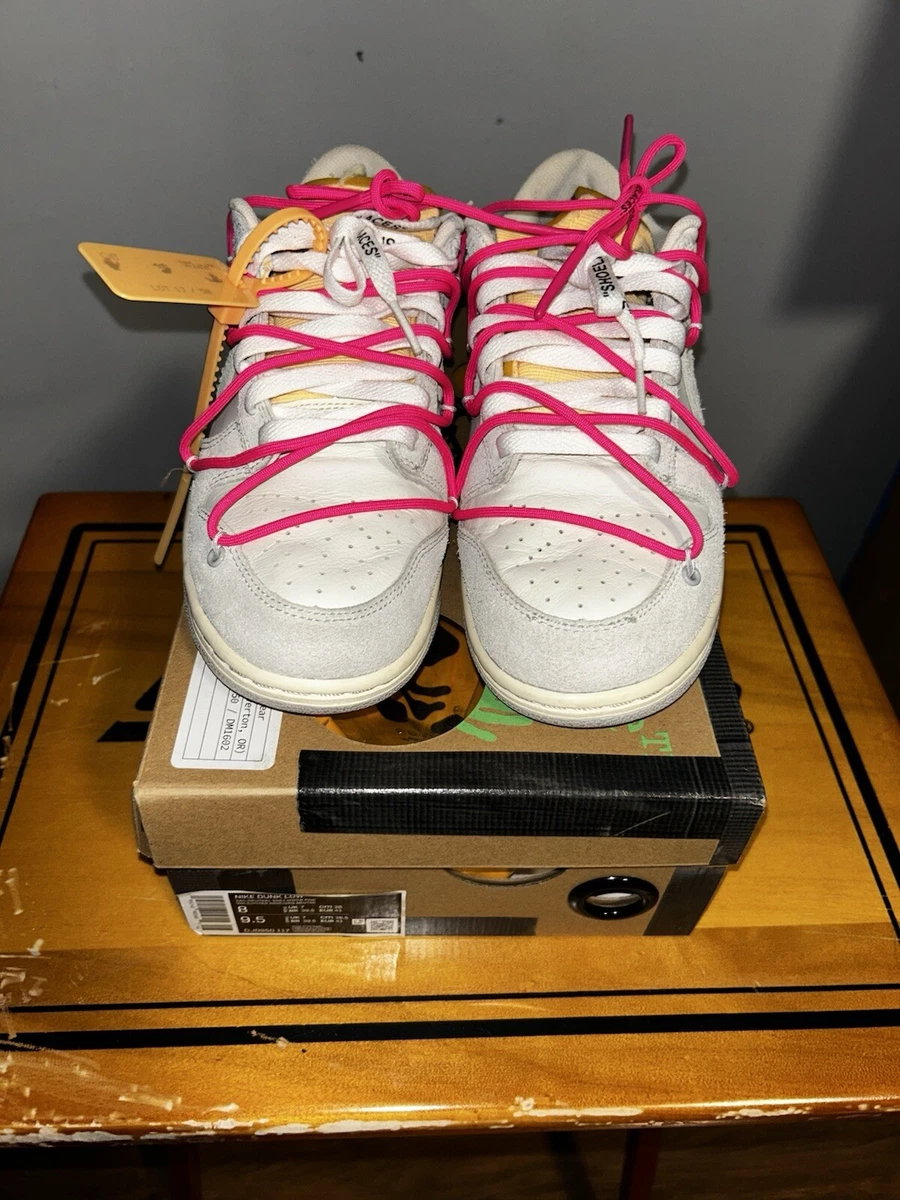 Las mejores ofertas en Nike Off-White x Dunk Low Lot 17 of 50 | eBay