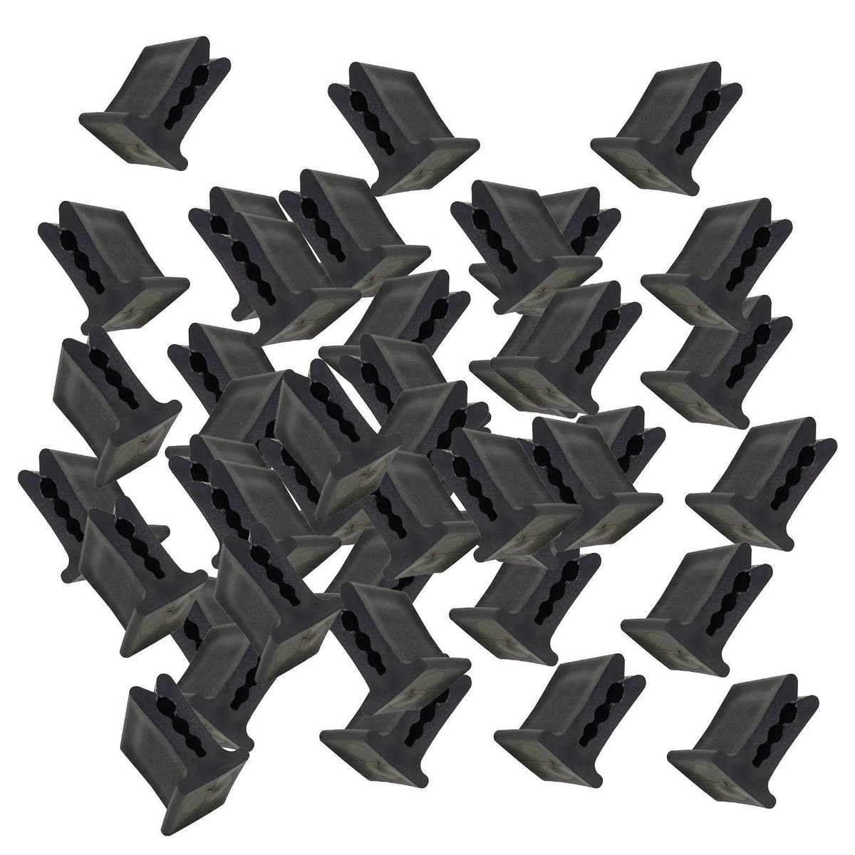 100 Pieces Greenhouse Film Clamps Sturdy for 2mm to 5mm