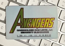 1997 Marvel The Avengers Priority Identicard Promo Card nm condition / bx100