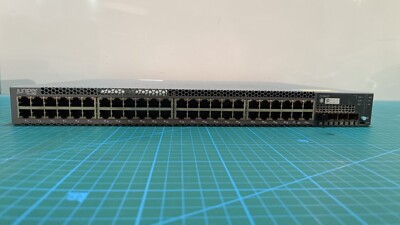 Juniper EX3400-48T PoE+ Switch 48p GbE 10G 40G SFP+ Ohne Netzteil, Lüfter_5.89_6