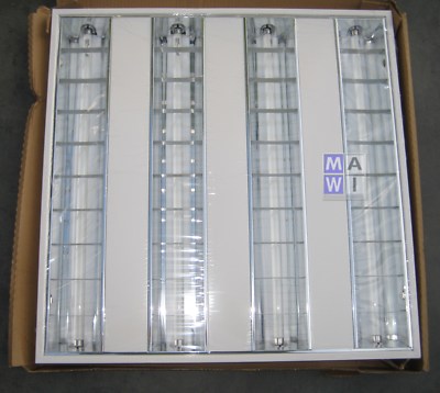 4x Philips Decken-Einbauleuchte Büroleuchte TBS165 G 4xTL5-14W / 840 HF C3 PIP