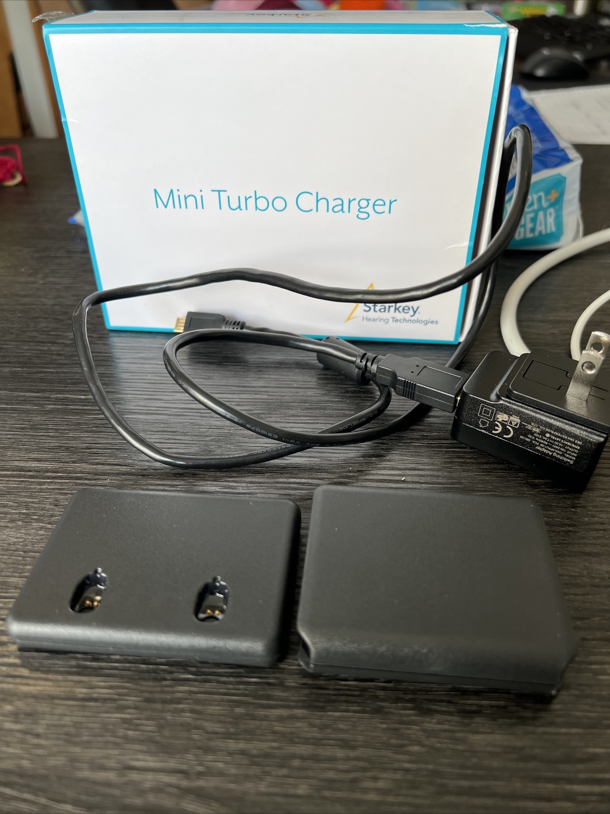 Starkey Portable Turbo Hearing Aid Charger for EVOLV & LIVIO RIC eBay