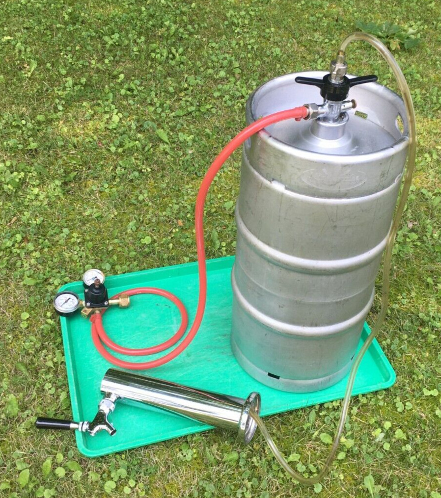 **MINNETONKA  1/4 BEER KEG, "D" COUPLER CO2 REGU DRAFT TOWER SUPERIOR TAP FAUCET