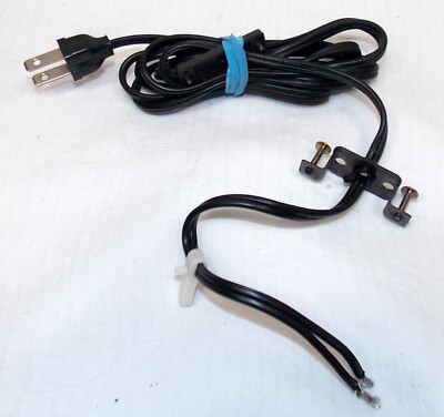 Original Power Cable Cord Assembly for Pioneer PL-55DX Turntable ~ Parts